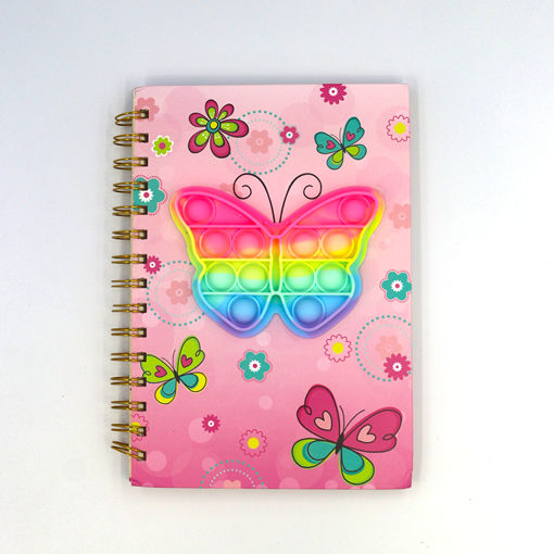 Picture of Popit Notebook A5 Butterfly